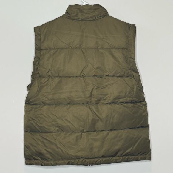 WeWoreWhat Womens Zip Off Sleeve Puffer Military Olive Jacket Size Medium - Picture 8 of 12